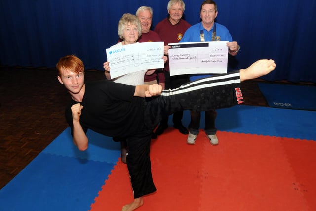 In 2010 a  presentation took place at the Bellamy Rd Community Centre to Craig Canning martial arts champion  from Barbara Kelly Community Association, and Brian Johnson, Gerry Kelly and Terry Partridge of the Mansfield Lions
