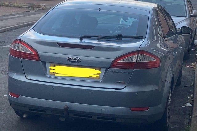 Police seized this Ford Mondeo