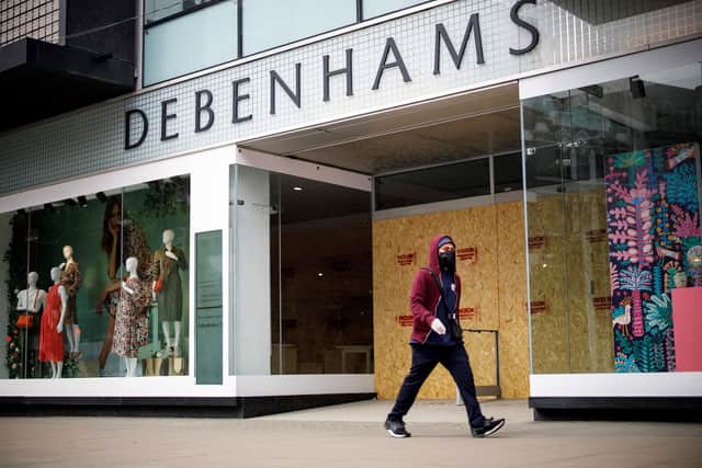 60 members of staff from Debenhams in Meadowhall, Sheffield have allegedly been made redundant.