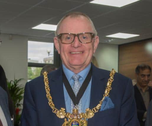 Peter Rippon has passed away. Pictured here during his time as Lord Mayor of Sheffield