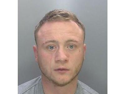 Mitchell Audley-Ellis (24) breached his restraining order against his ex-partner, attacking her at her home by punching her and repeatedly stamping on her legs and ribs. He was sentenced to 30 months