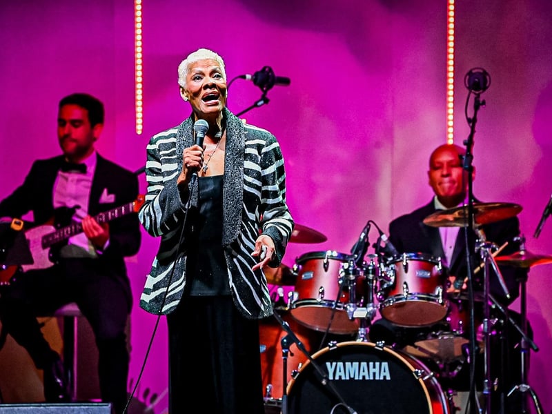 A true icon, Dionne Warwick graces the stage at the Bournemouth Pavilion on May 4, 2025. Enjoy a stunning evening of timeless classics from her legendary career.
