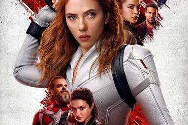 Black Widow (12A) - Scarlett Johansson may have popped her clogs at the end of Avengers: Endgame but this film takes place well before that sad incident. Here we meet the "family" which helped shape her life as a top assassin  and an Avenger.
It features a top turn from Stranger Things' star David Harbour as Captain America's communist cousin Red Guardian and another dodgy accent for profession cockney geezer Ray Winstone.