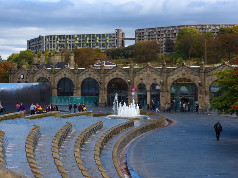 One of the most noticeable changes - for residents and, for that matter, anyone arriving in Sheffield - has been the redevelopment of Sheaf Square outside the railway station, which turned what was a forbidding environment into a very pleasant space with water features and the Cutting Edge stainless steel sculpture. This opened in 2006.