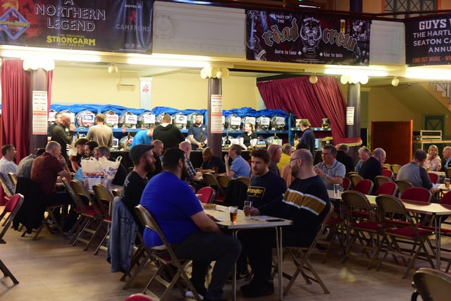 Ale fans enjoy Hartlepool Beer Festival 2021 at the Borough Hall