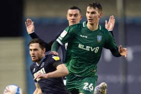 Sheffield Wednesday's Liam Shaw has been linked with Celtic for some time now. (Pic Steve Ellis)
