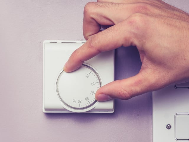 Installing a room thermostat, a programmer and thermostatic radiator valves, and using these controls efficiently could save you about £75 a year.