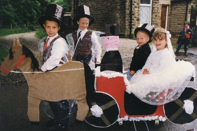 Whaley Bridge carnival in the mid 1990s