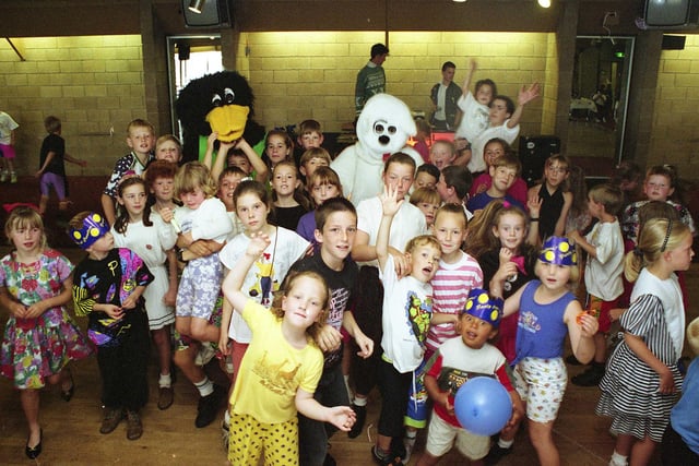 Crowtree Leisure Centre was the setting for this summertime Chipper Club party. Can you spot someone you know and which year is it?