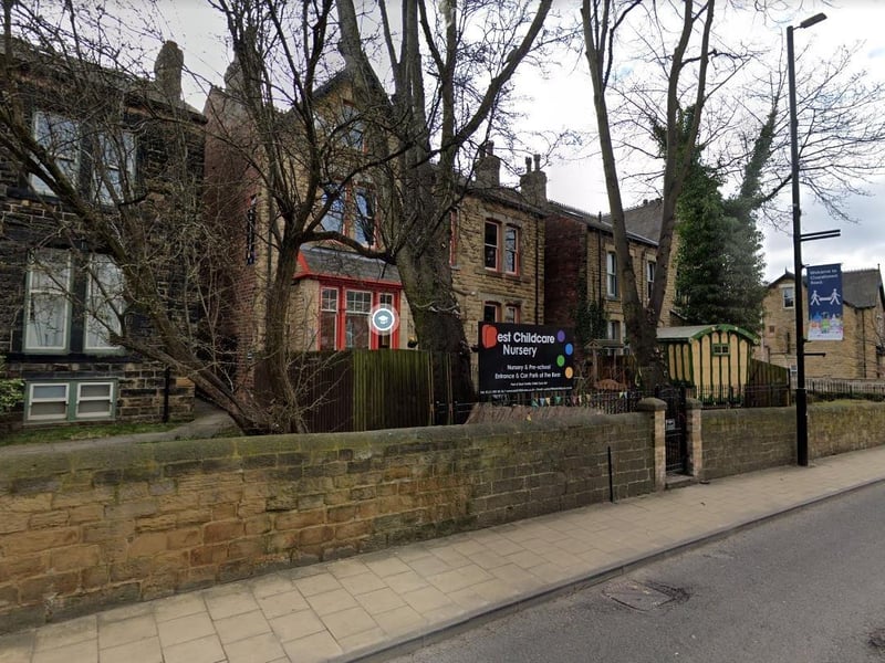 Best Childcare Nursery, located in Chapeltown Road, Chapeltown, received a score of 9.9 out of 10 after 74 reviews.