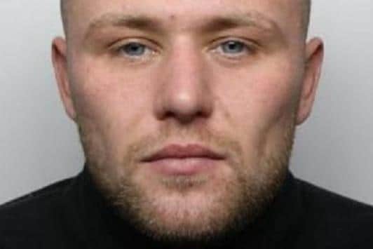 Pictured is Harrison Buckley, aged 24, of Pingles Crescent, at Thrybergh, Rotherham, who was sentenced at Sheffield Crown Court to 59 weeks of custody after he pleaded guilty to causing the death by careless driving of pedestrian Ann Cassidy on Park Lane, at Thrybergh, Rotherham, after a collision. He also admitted perverting the course of justice after he had persuaded his partner to claim she had been the driver of the vehicle.