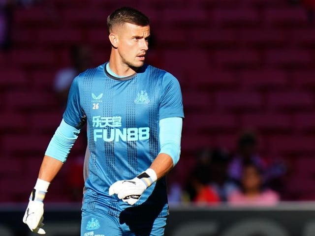 The goalkeeper is back in light training as he recovers from an ankle injury.