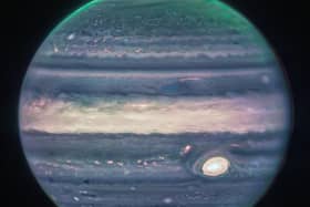 One of the images of Jupiter.