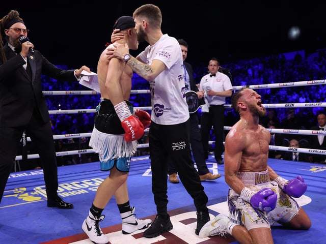 James Flint beats Campbell Hatton on points. Picture: Mark Robinson/Matchroom Boxing