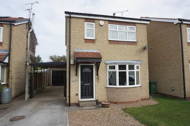 With three bedrooms and a price tag of £240,000, this detached family home in Stainmore Avenue, Sothall, hits two of the most popular searches, according to Purplebricks.