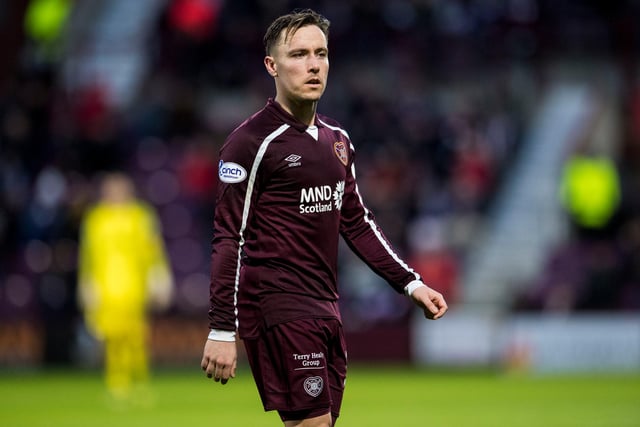 Hearts' main creative outlet will start on the right and cut in to let Atkinson overlap
