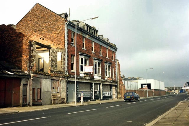 The Bird's Nest in Mainsforth Terrace, Hartlepool before its demolition. Photo courtesy of the Hartlepool Library Service.