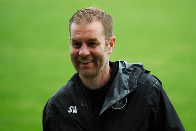 Harrogate Town manager Simon Weaver spent the early stages of his football life at Sheffield Wednesday.