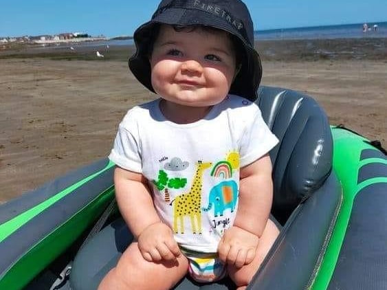 Kyron-Neal went on his first holiday.