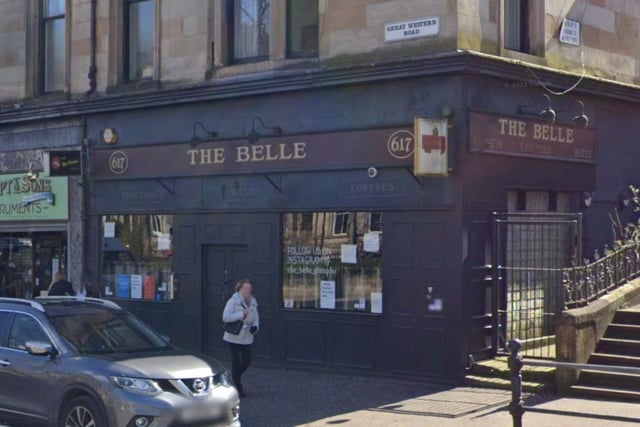 Just a stick's throw from Glasgow's Botanic Gardens, on bustling Great Western Road, is the dog-friendly Belle. A particularly good option on cold days, there's a roaring log fire for cold canines to stretch out in front of while you enjoy a tipple.