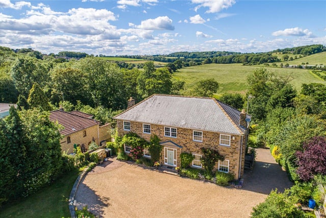 The property is set in a superb position backing onto the River Wharfe, in the highly sought-after village of Collingham near Wetherby, and boasts a selection of shops, supermarkets and restaurants close by.