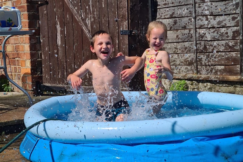 Kirsty Pownall sent in this photo that's full of summer fun.