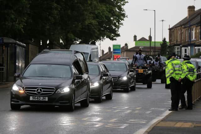 The funeral of Danny Irons took place at City Road cemetery on Monday May 17th 2021.