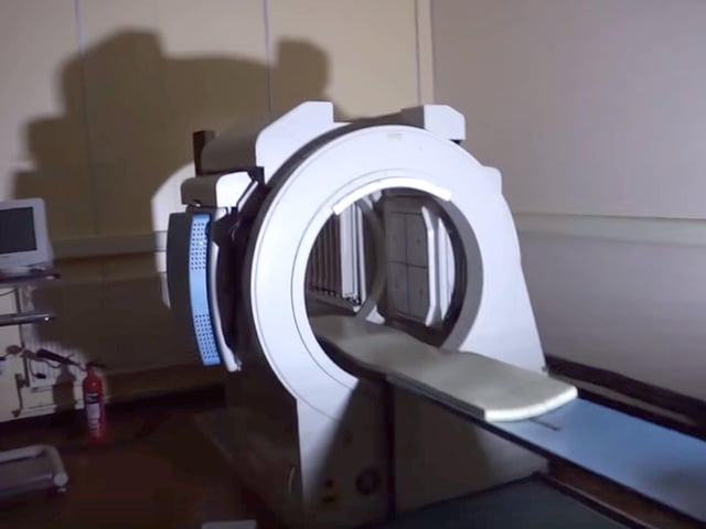 Medical equipment was still inside Royal Hospital Haslar in 2018. Picture: Neil Ansell