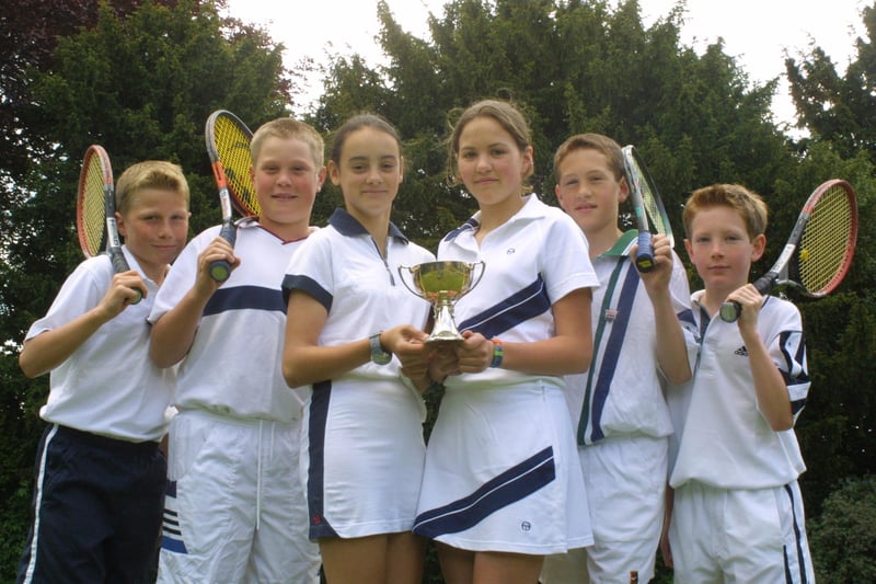 Tennis trophy winners