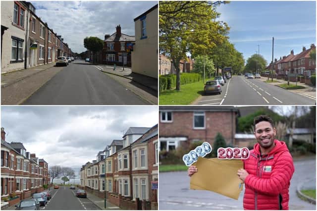 People's Postcode Lottery ambassador Danyl Johnson and just some of the South Shields streets to have shared cash windfalls during 2020 draws.
