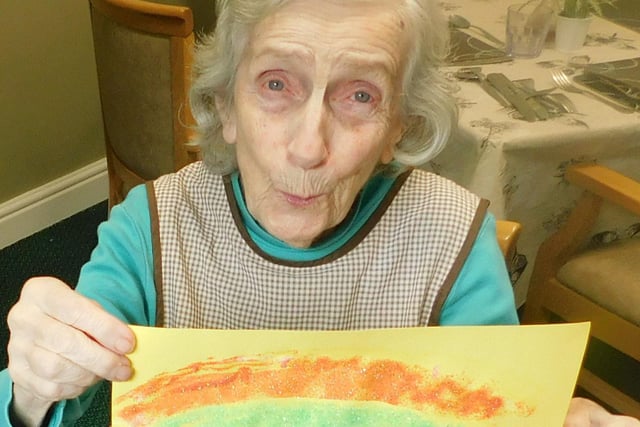 Cub Scouts and care home residents in Sheffield struck up pen pal friendships in July to reduce loneliness. Members of Sheffield’s Fulwood Scout Group wrote to those living at The Laurels and The Limes Care Home, on Manchester Road, Broomhill. Margaret Young is pictured with her rainbow card.