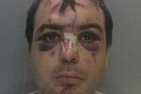 Riley, 28, of Wheatley Hill, was jailed for six years and 11 months at Durham Crown Court after admitting causing grievous bodily harm on January 1.