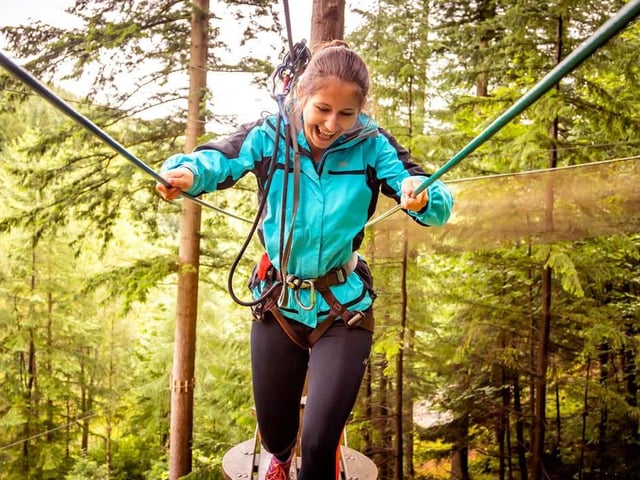 Go Ape at Sherwood Pines packs a punch with four brilliant outdoor adventures to get stuck into. And the great news for November is that the Saturday sundown sessions are back. You can swing, bounce or zoom through the forest, tackling mega-high platforms in minimal light or feeling the speed of a zip-wire as the sun goes down.