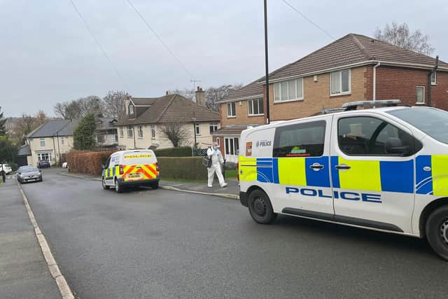 A murder probe has been launched following the deaths of a man and woman at a property in Totley, Sheffield (Photo: Sarah Marshall)