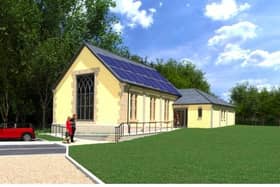The applicants, the vicar and churchwardens of the church of St Margaret, hope to erect a new hall for church and community use at the site of the Grade II listed Church of St Margaret on Golden Smithies Lane.