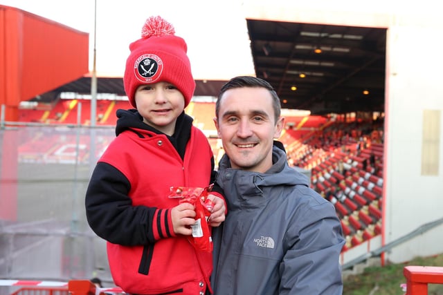 United supporters arrive at The Valley for the League One clash with Charlton Athletic in November 2016.