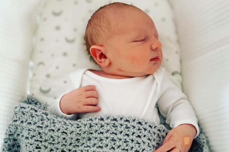 Sean Davies said: "Little Archie born 6th February 2021 after a 31 hour labour via emergency c-section. Danielle Sludden and I are incredibly smitten with our beautiful son!"