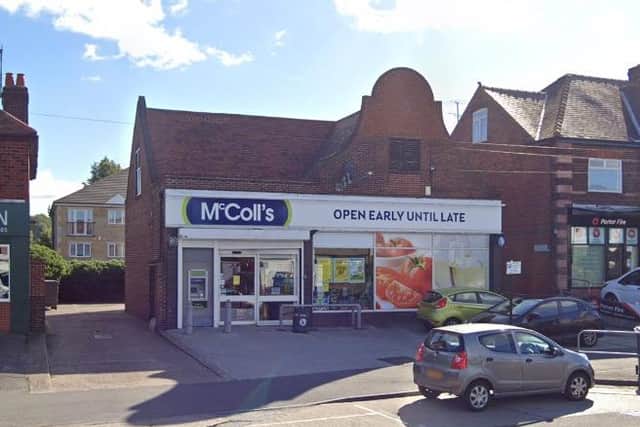 McColl's at Hutcliffe Wood Road, Beauchief, Sheffield, is due to close.