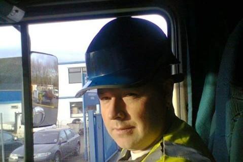 Vicky Johnston: He is a truck driver and we are very very proud of him.