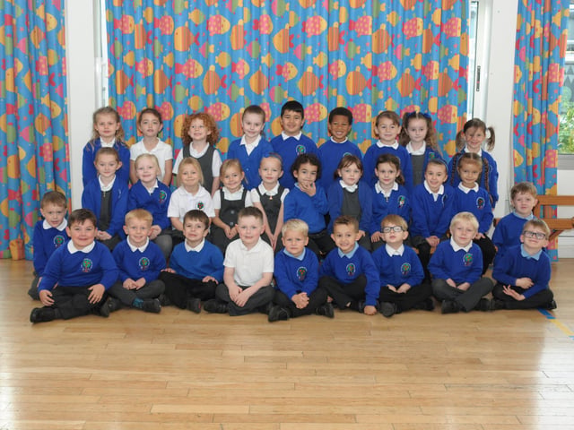 Year R Starters 2021 Peel Common Nursery and Infant School The Drive Gosport - Year R Class. Picture: Alice Mills