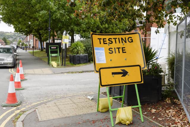 Alderson Road Walk-in COVID 19 test centre in Sheffield