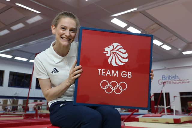 Sheffield-based trampolinist Bryony Page.