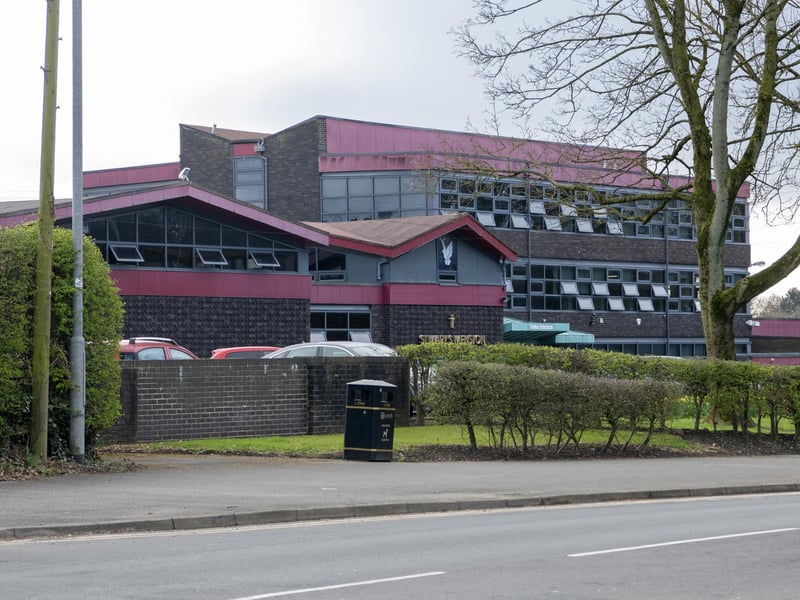 St. Mary's Menston Catholic Voluntary Academy, located on Bradford Road, Ilkley, saw 59.9% of pupils achieve a grade 5 or above in their English and maths GCSEs.