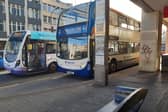Bus fares could be set to rise in November across South Yorkshire. Picture shows buses in Sheffield town centre. Picture: David Kessen, National World