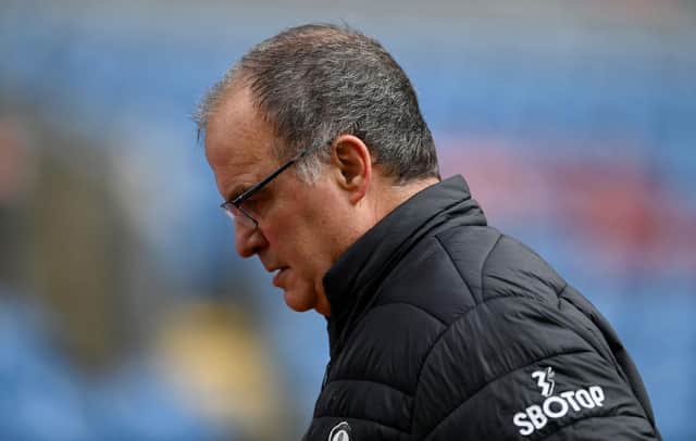 Marcelo Bielsa, Manager of Leeds United. (Photo by Gareth Copley/Getty Images)