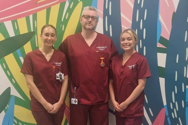The Trust’s first cohort of Diagnostic Radiographer Degree Apprentices.