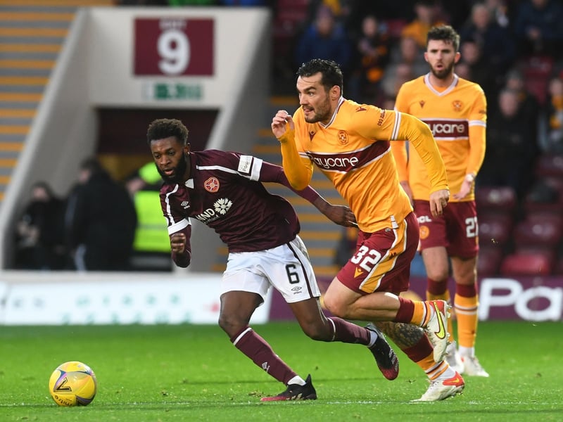 The Gorgie midfield earns a reported weekly wage of £3,500 after his arrival from Everton.