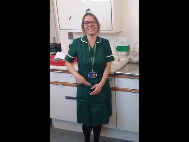 Julie Hiller works on the Pharmacy Department at Queen Alexandra Hospital and was nominated by Stacey Hiller.