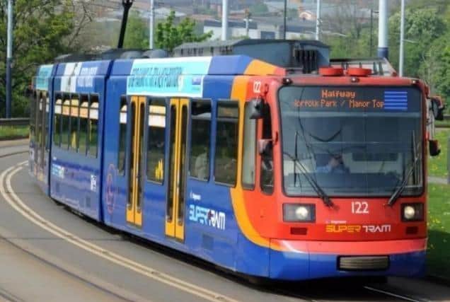 Buses are replacing trams on Supertram.
