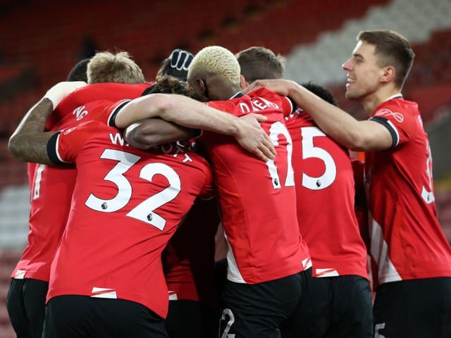 The Saints have registered 209 shots at goal this season and scored 34.